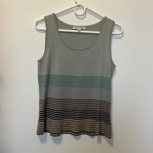 St. John striped knit shirt. Sz S.